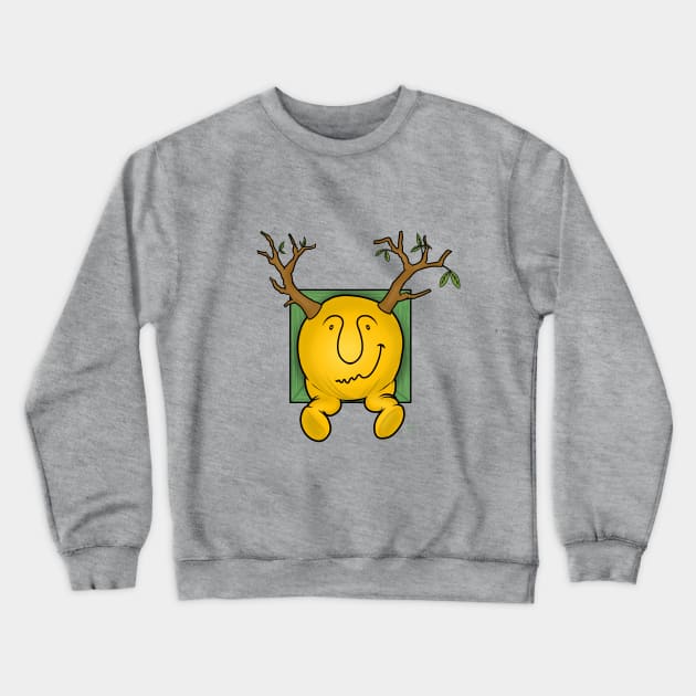 Moose Bear Crewneck Sweatshirt by UzzyWorks